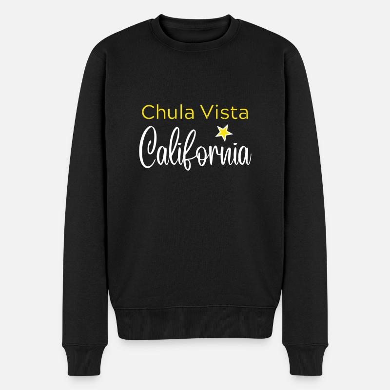 Chula Vista California - Pull Premium bio Homme - noir