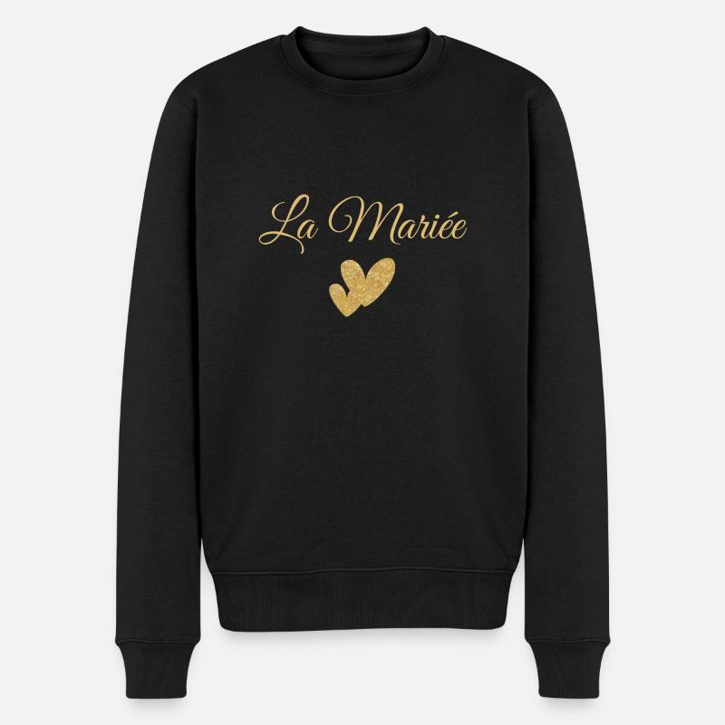 La mariée - Pull Premium bio Homme - noir