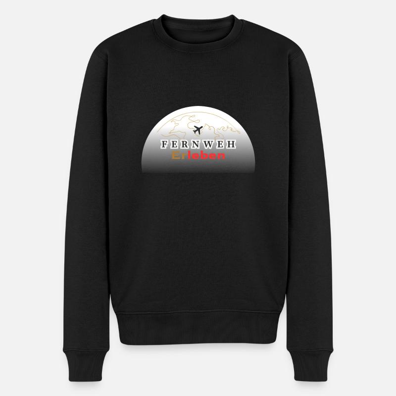 Wanderlust : Votre prochaine aventure - Pull Premium bio Homme - noir