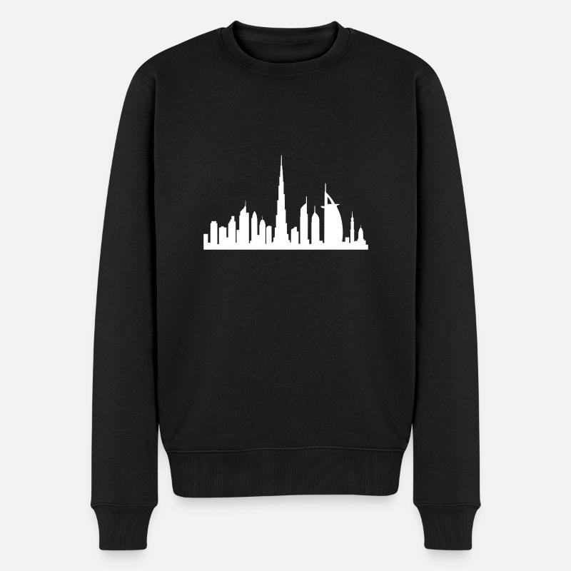 Horizon de Dubaï - Pull Premium bio Homme - noir