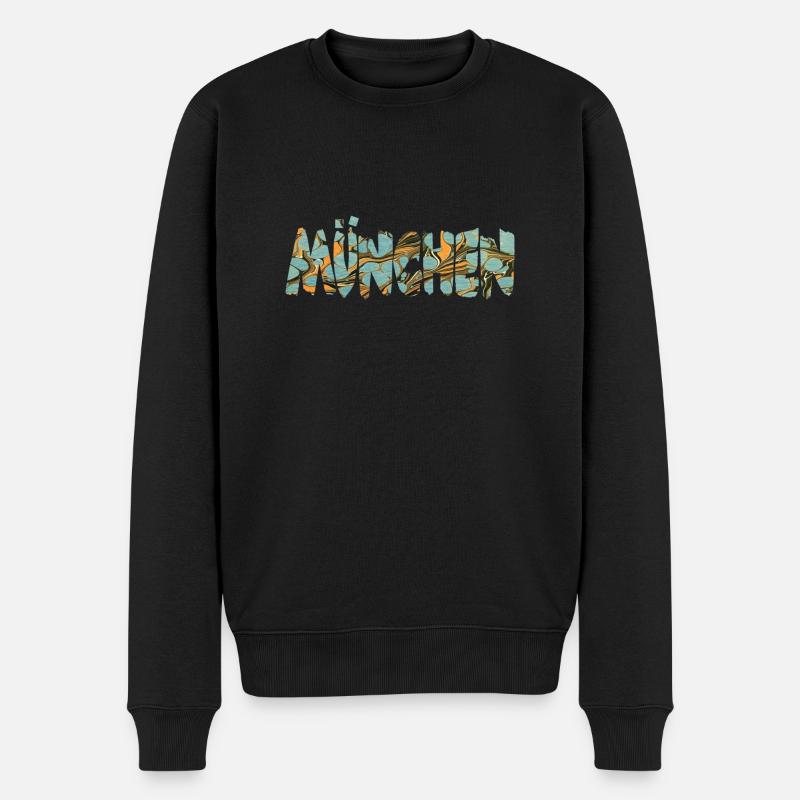 munich e 20 - Pull Premium bio Homme - noir
