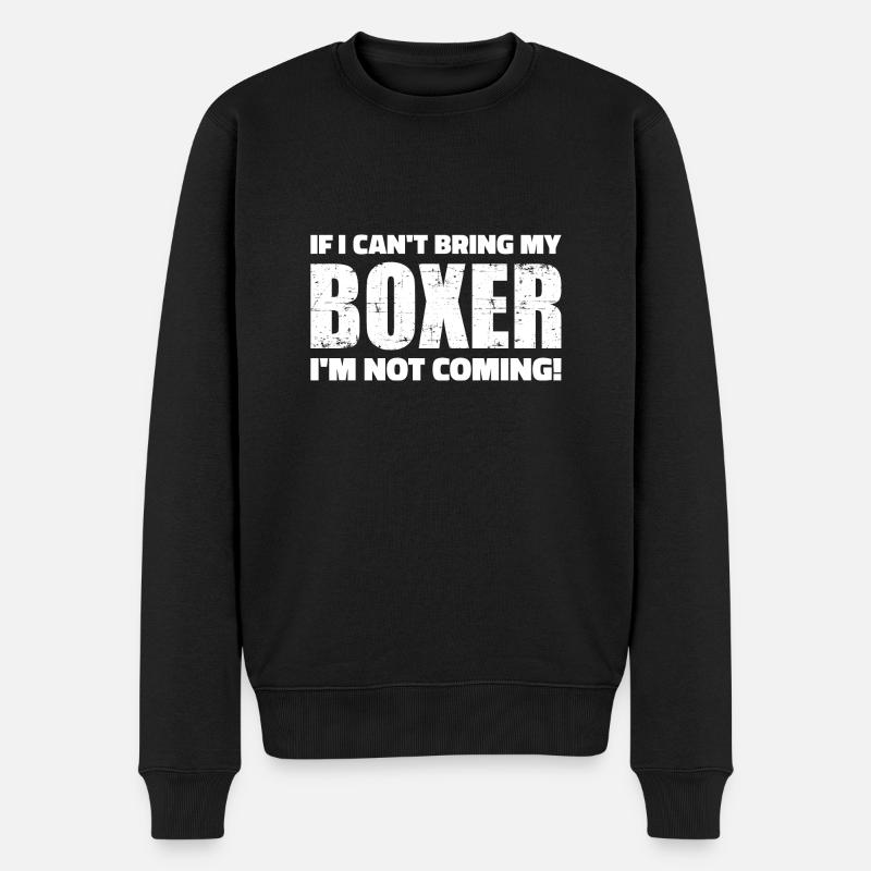 Boxer - Pull Premium bio Homme - noir