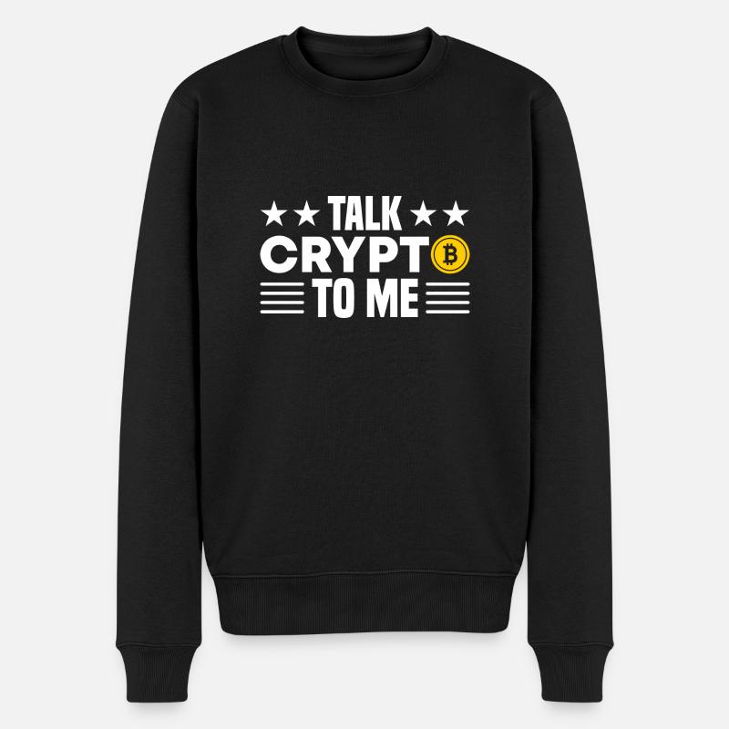 Crypto - Pull Premium bio Homme - noir