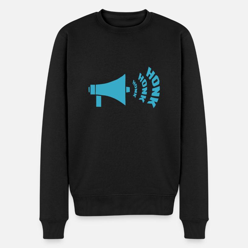 honk honk honk - Männer Premium Bio Pullover - Schwarz