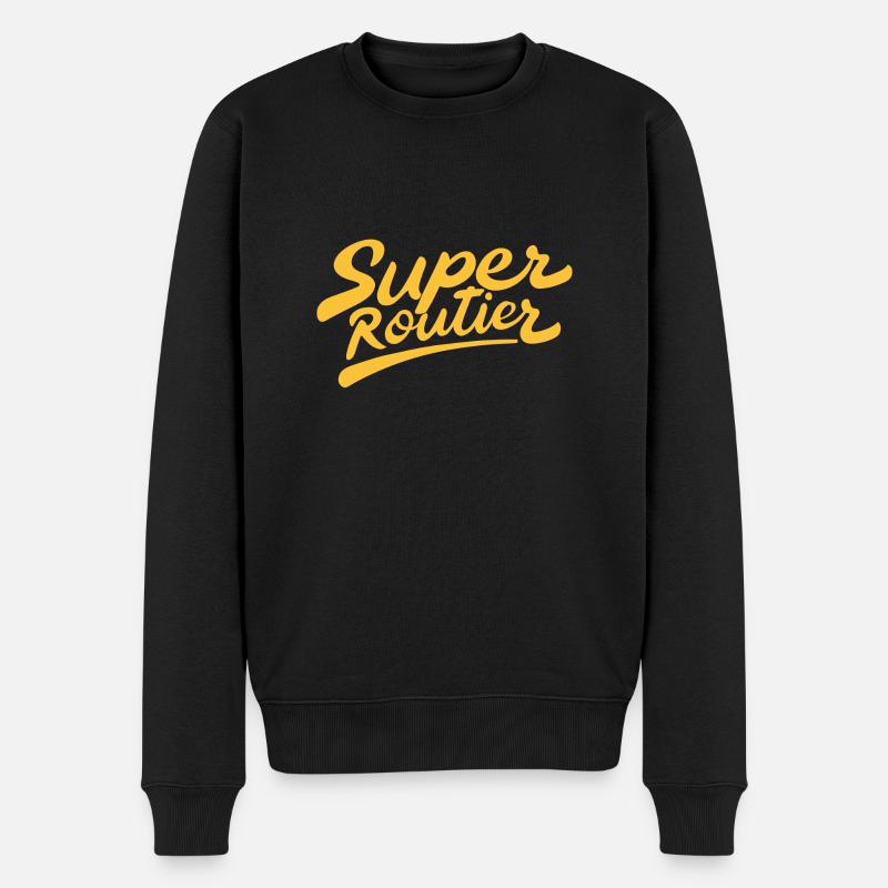 Super routier - Pull Premium bio Homme - noir