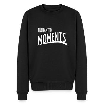 cool celebration of life magic of nature - Männer Premium Bio Pullover - Schwarz - Vorne - Nico (187cm)