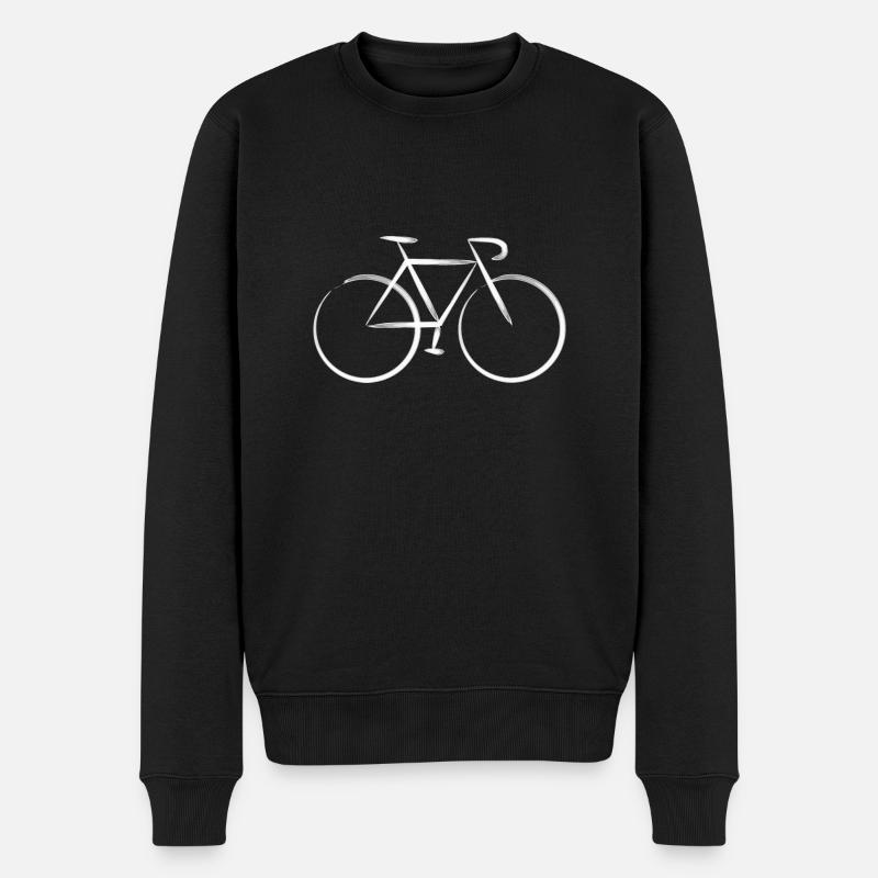 Vélo Watermark - Pull Premium bio Homme - noir