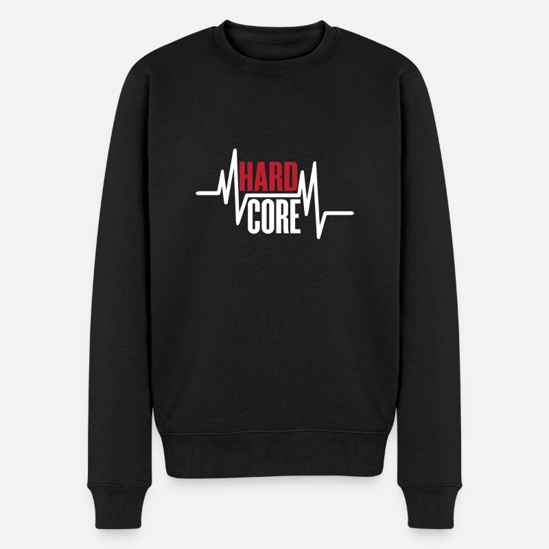 Noyau dur - Pull Premium bio Homme - noir