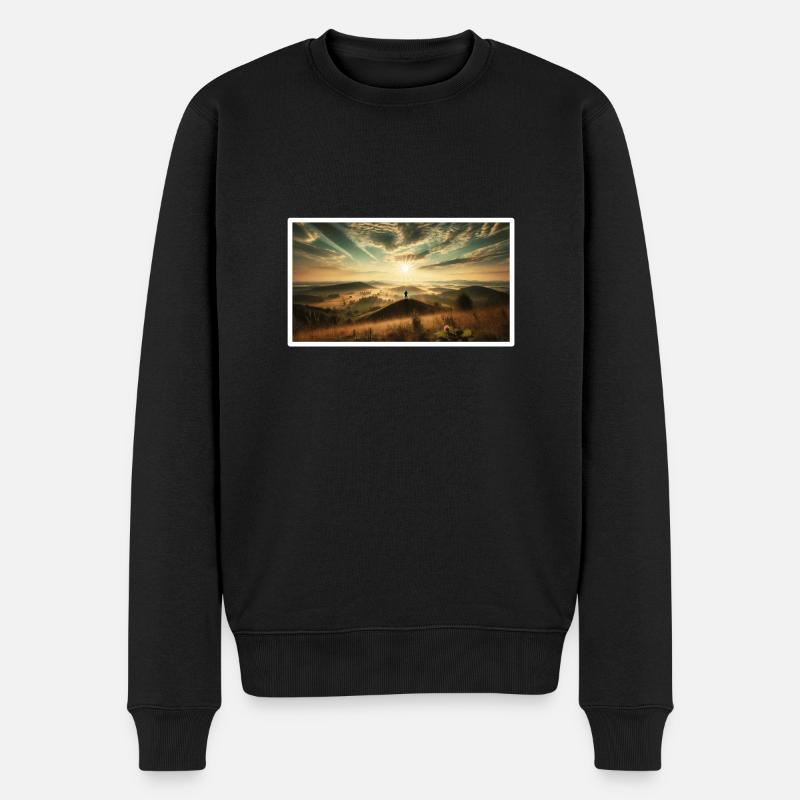 Hypermétropie - Pull Premium bio Homme - noir