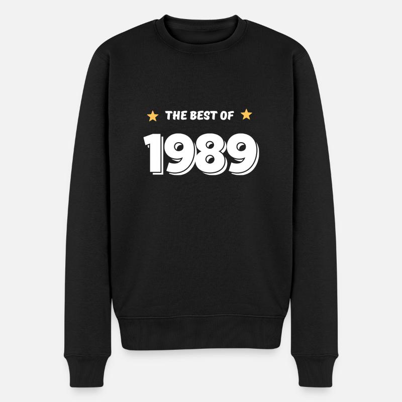 Best of 1989 - Pull Premium bio Homme - noir