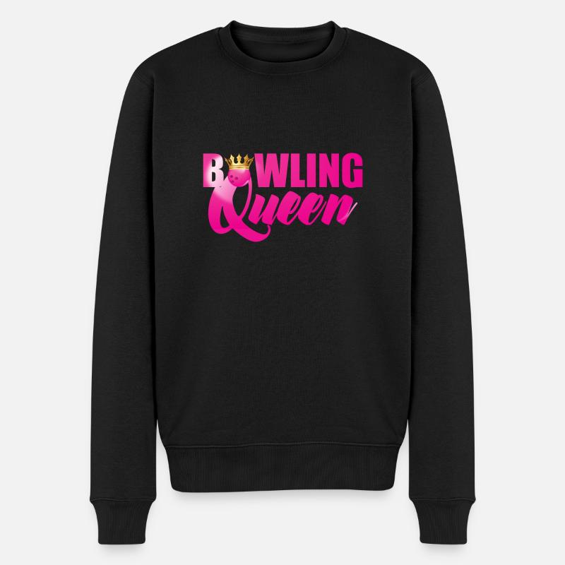 Bowling / Bowler: Bowling Reine - Pull Premium bio Homme - noir