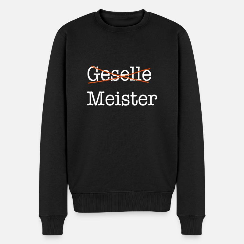 Examen de maîtrise - Pull Premium bio Homme - noir
