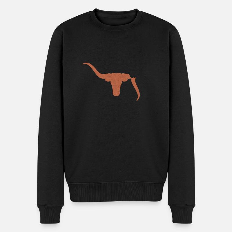 Taureau - Pull Premium bio Homme - noir