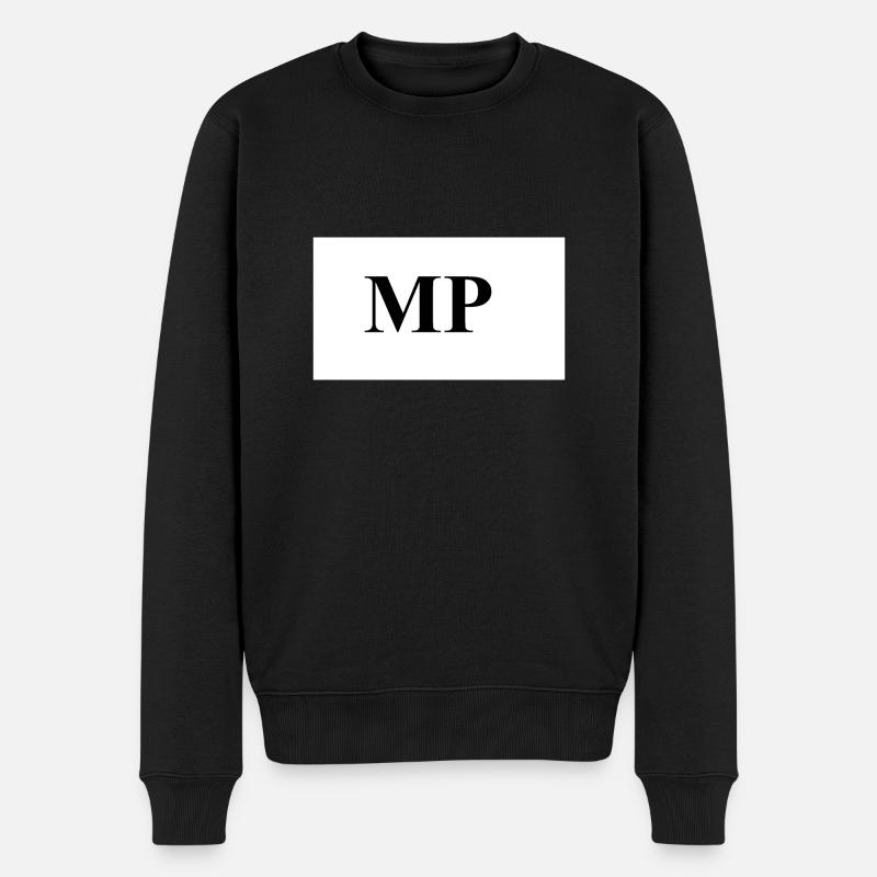 MP Diamond - Männer Premium Bio Pullover - Schwarz