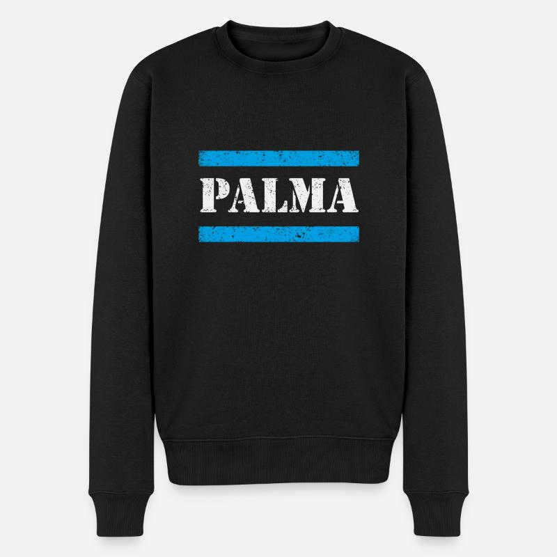 Palma - Pull Premium bio Homme - noir