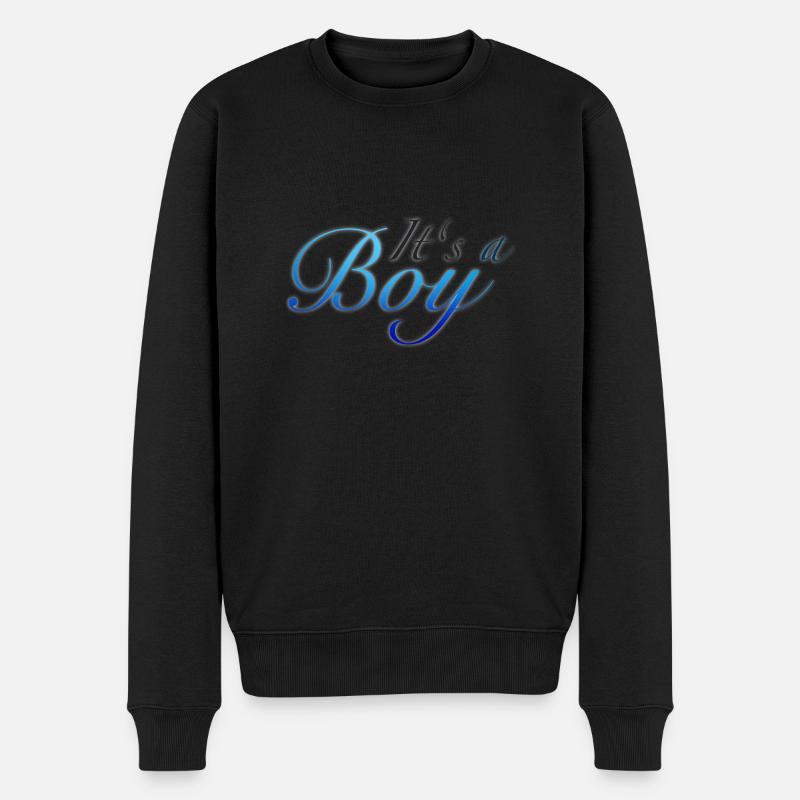C’est un garçon - Pull Premium bio Homme - noir