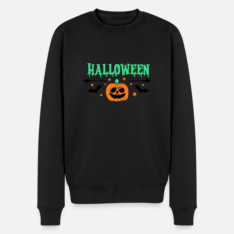 Halloween - Pull Premium bio Homme - noir