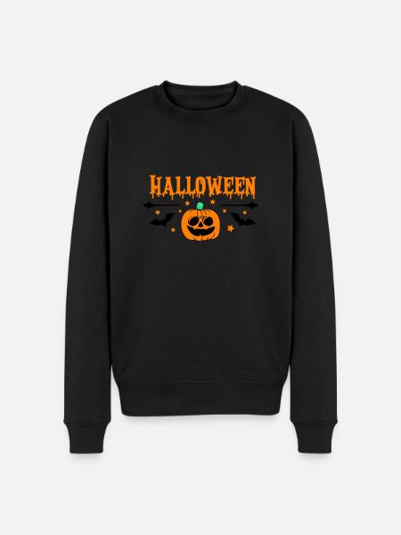 Halloween - Men's Premium Organic Jumper - black