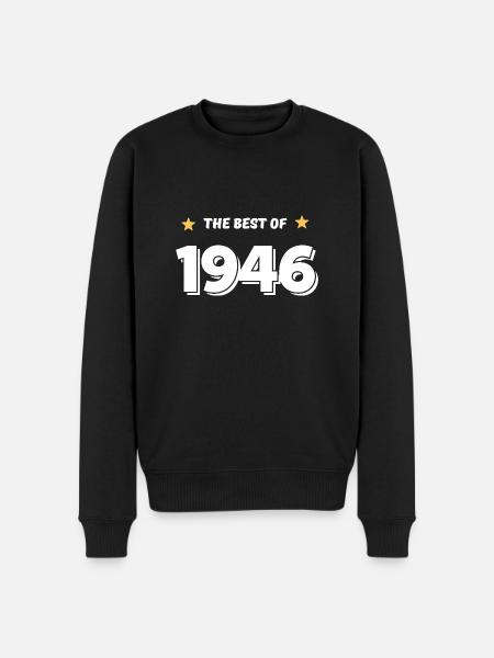 Best of 1946 - Men's Premium Organic Jumper - black