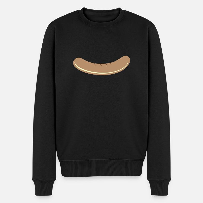 Bratwurst - Pull Premium bio Homme - noir