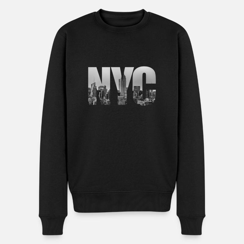 NYC - Pull Premium bio Homme - noir
