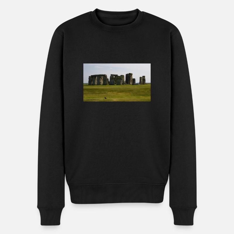 Stonehenge - Pull Premium bio Homme - noir