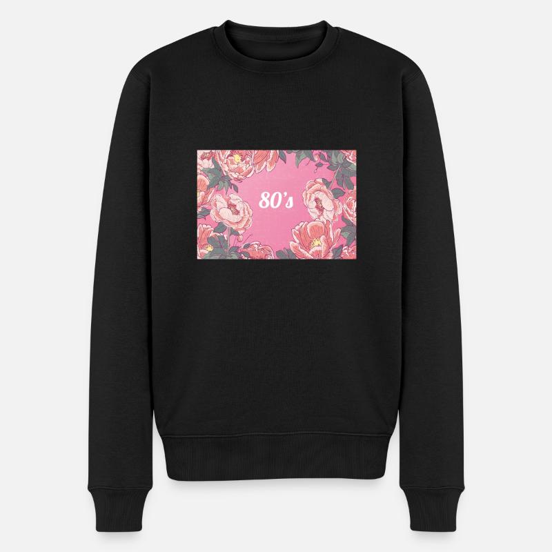 Années 80 - Pull Premium bio Homme - noir