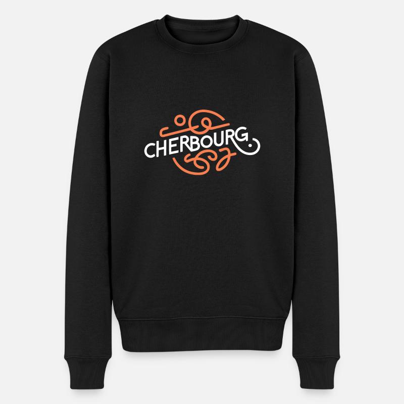 Cherbourg - Pull Premium bio Homme - noir