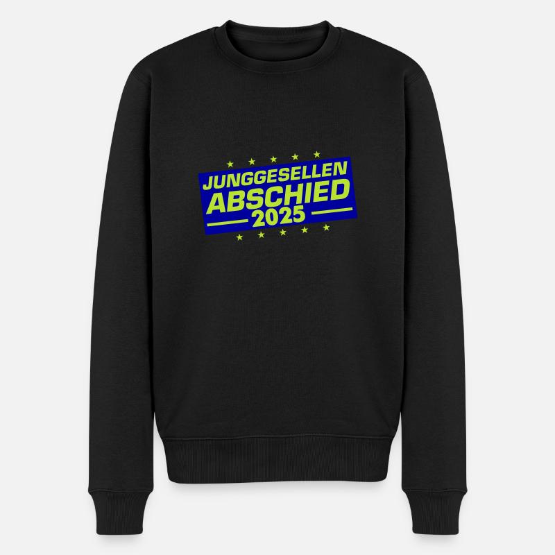 junggesellenabschied jga 2025 - Männer Premium Bio Pullover - Schwarz