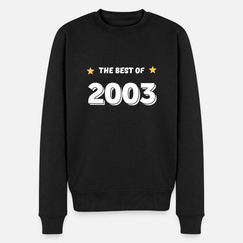 Best of 2003 - Pull Premium bio Homme - noir