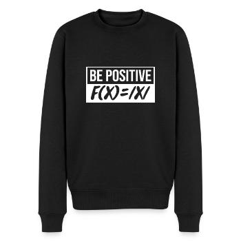 Mathematik - Männer Premium Bio Pullover - Schwarz - Vorne - Nico (187cm)