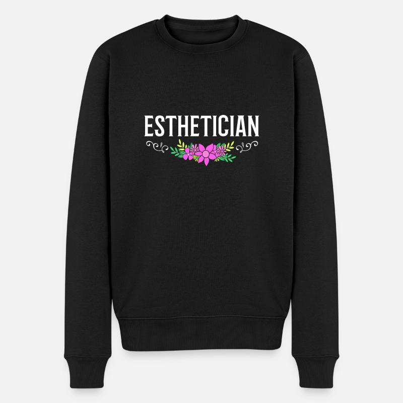 Kosmetikerin - Männer Premium Bio Pullover - Schwarz