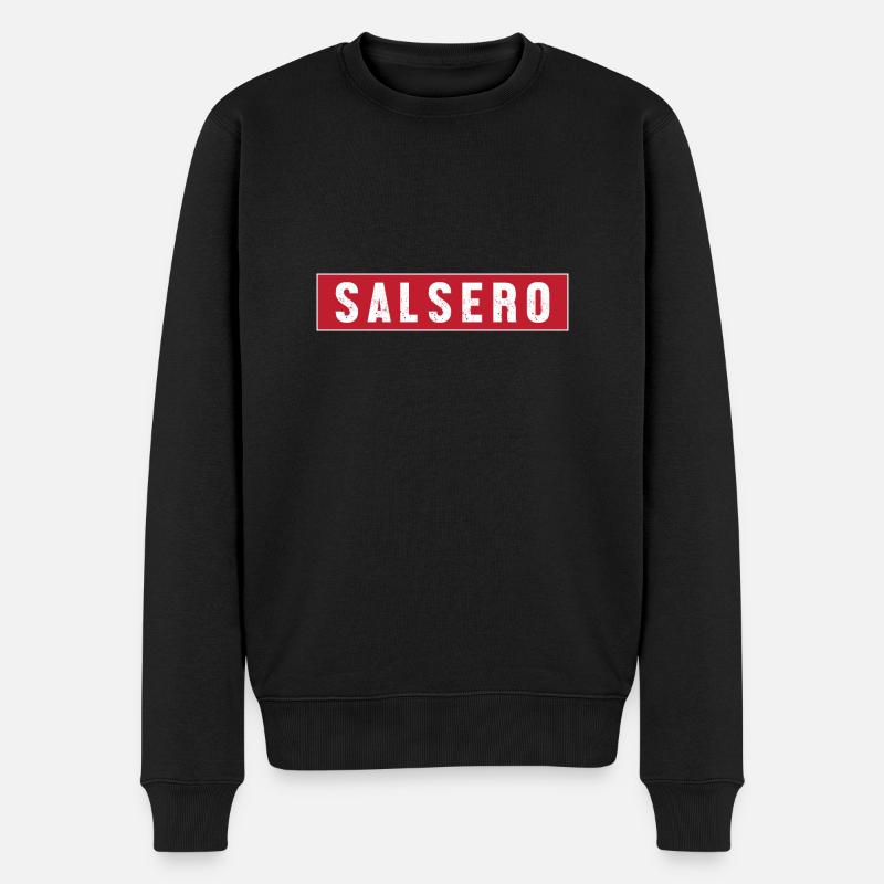 Danseuse de salsa Danseuse - Pull Premium bio Homme - noir
