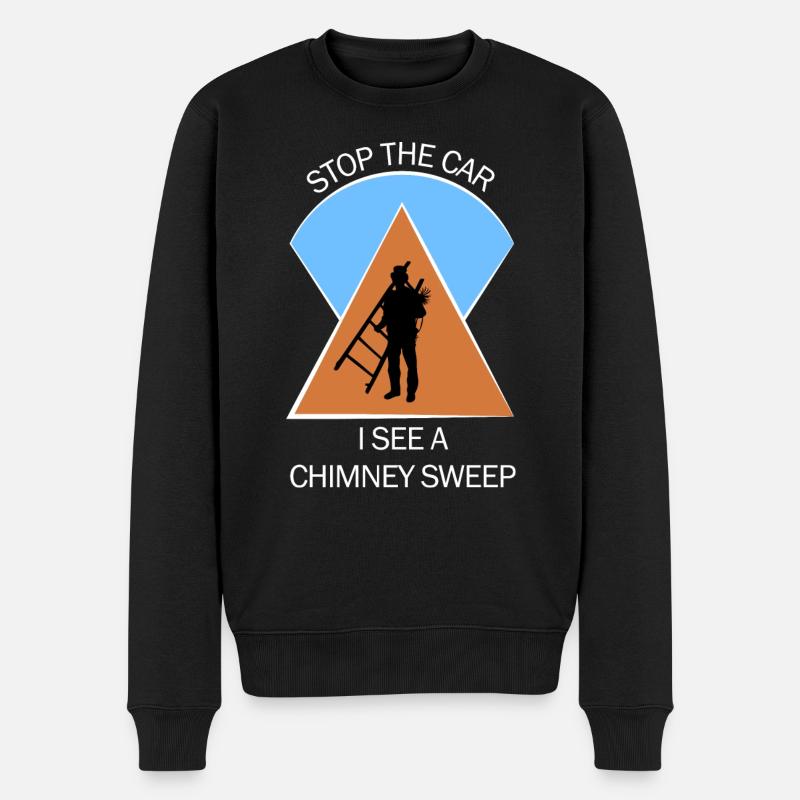 Chimney Sweep Chimney Sweep - Men's Premium Organic Jumper - black