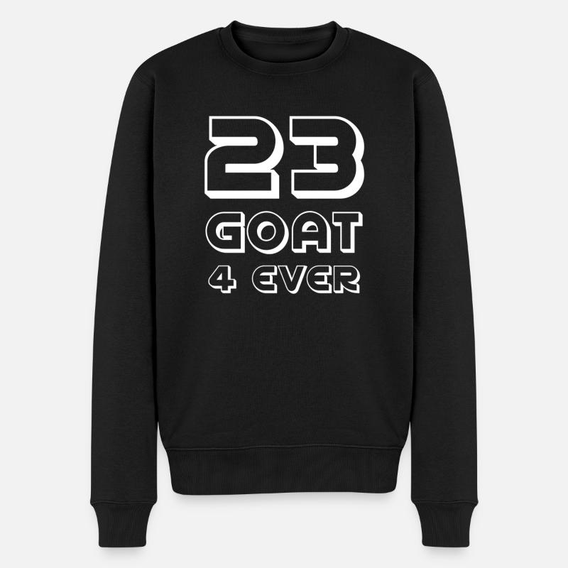 Chèvre 23 - Pull Premium bio Homme - noir