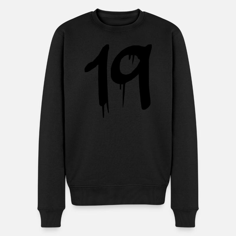 19 - Pull Premium bio Homme - noir