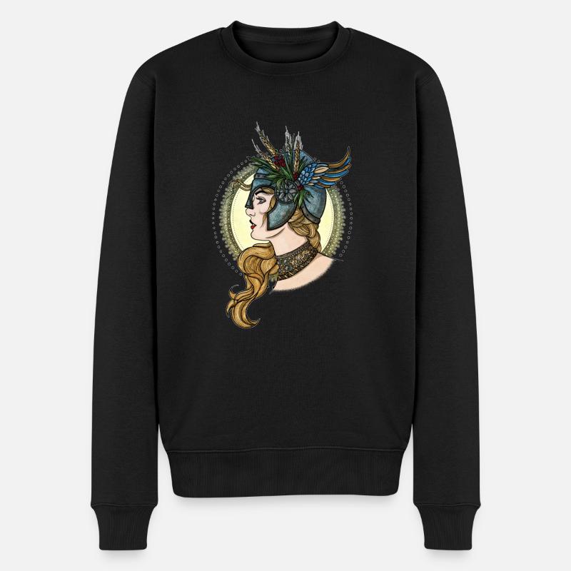 Valküre - Pull Premium bio Homme - noir