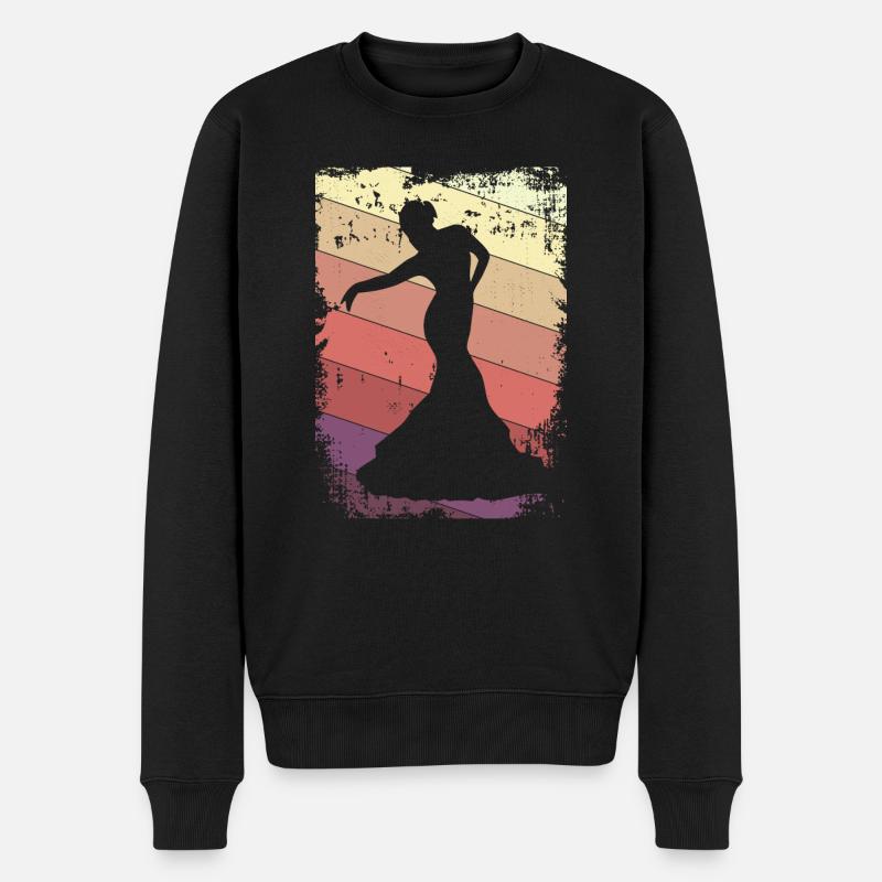 Danseuse - Pull Premium bio Homme - noir