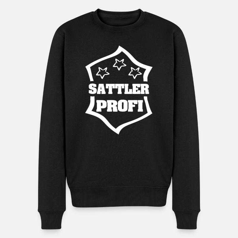 Sellier - Pull Premium bio Homme - noir