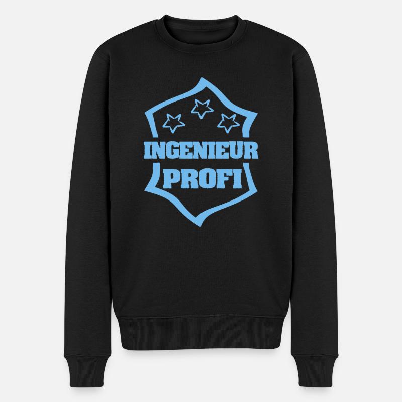 Ingénieur - Pull Premium bio Homme - noir