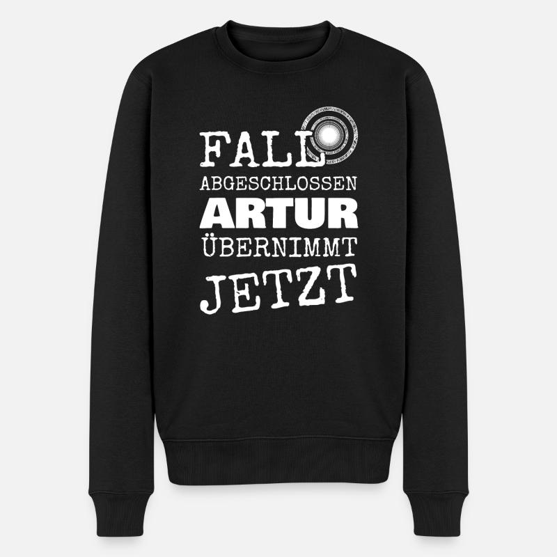 Artur - Pull Premium bio Homme - noir