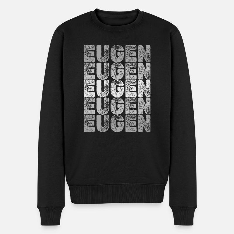 Eugène Eugène - Pull Premium bio Homme - noir