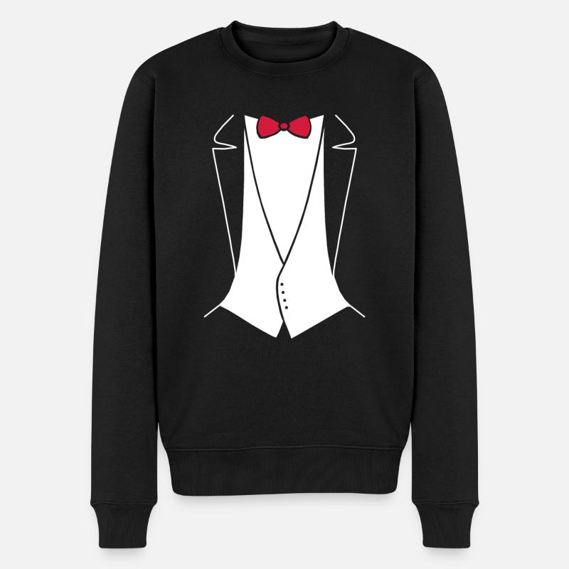 TUXEDO - SUIT SHIRT - Pull Premium bio Homme - noir