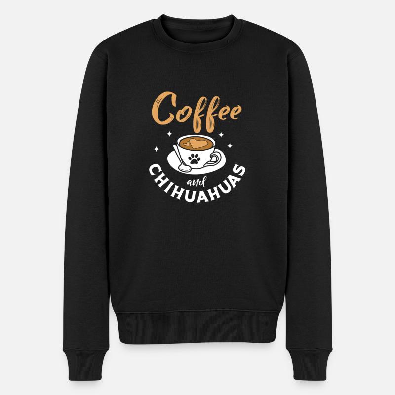 Chihuahua - Pull Premium bio Homme - noir