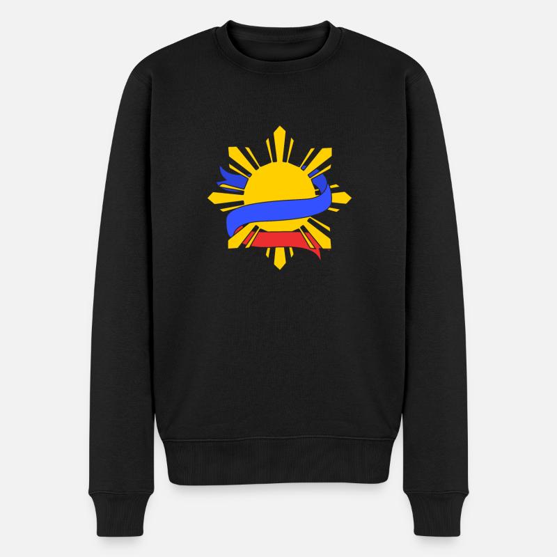 Philippinisch Philippinen - Männer Premium Bio Pullover - Schwarz