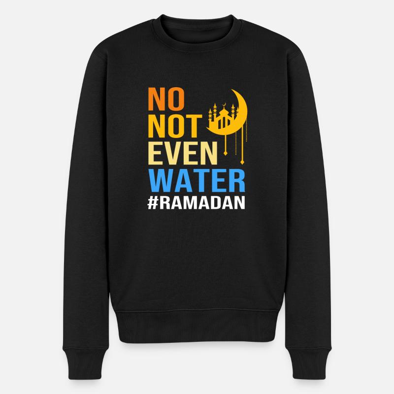 Muslim - Männer Premium Bio Pullover - Schwarz