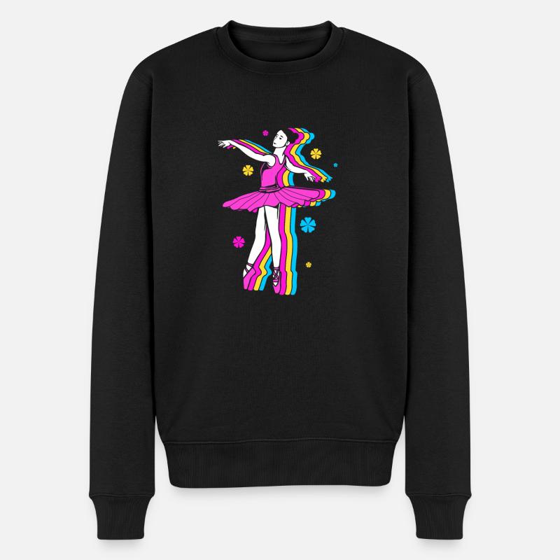 Danseuse de ballet - Pull Premium bio Homme - noir