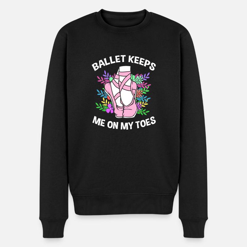 Danseuse de ballet - Pull Premium bio Homme - noir