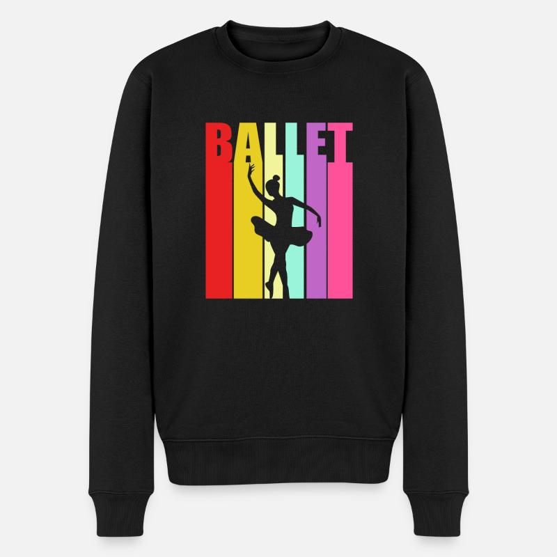 Danseuse de ballet - Pull Premium bio Homme - noir