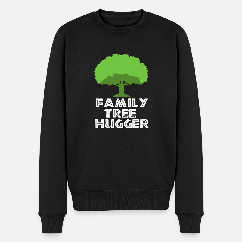 Généalogie de l’arbre généalogique - Pull Premium bio Homme - noir